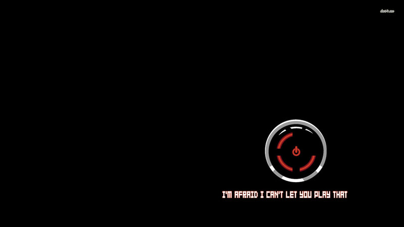 Power Button Icon — Black, Dramatic