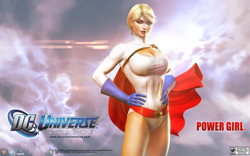 Power Girl from DC Universe Online