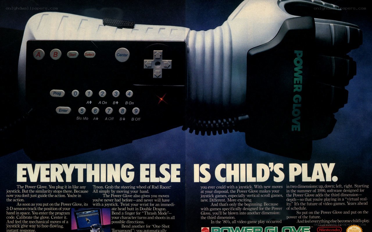 Power Glove advertisement