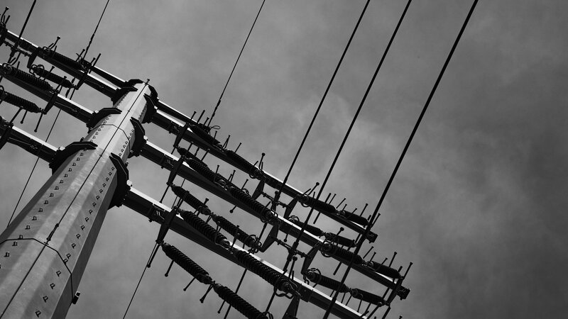 Power Line Pole