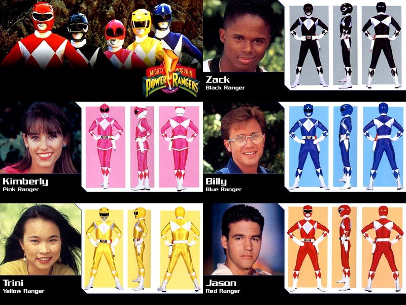 Power Rangers Characters — Red, Heroic