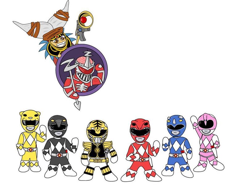 Power Rangers characters