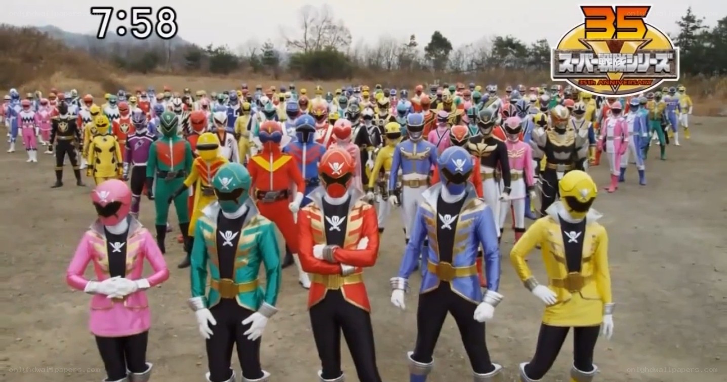 Power Rangers gathering