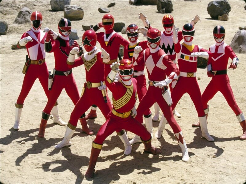 Power Rangers in Desert — Red