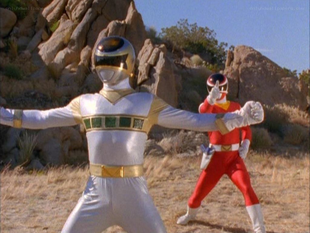 Power Rangers in desert