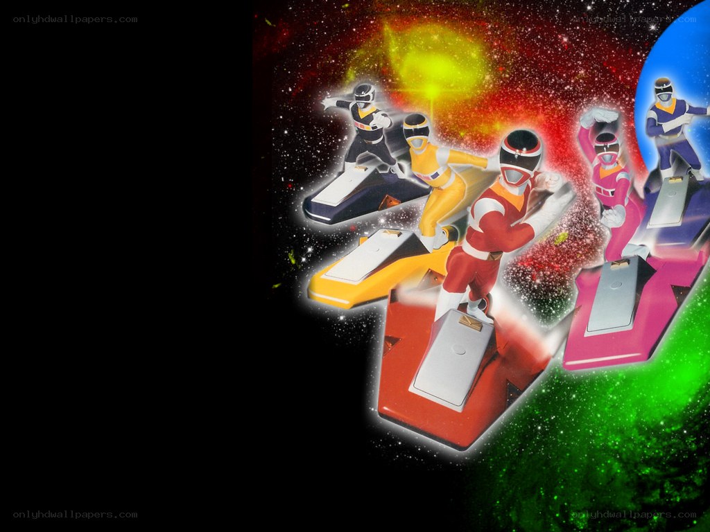Power Rangers in space
