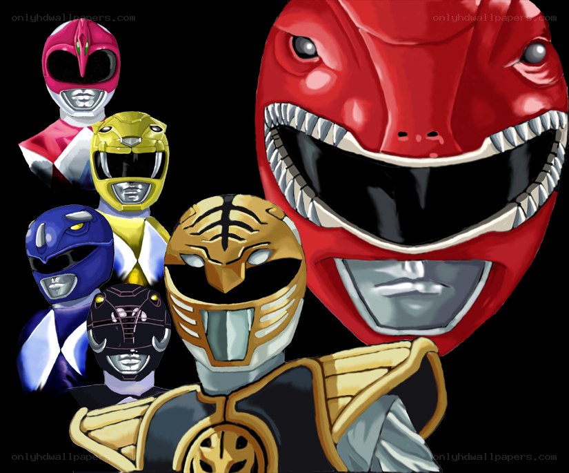 Power Rangers team lineup