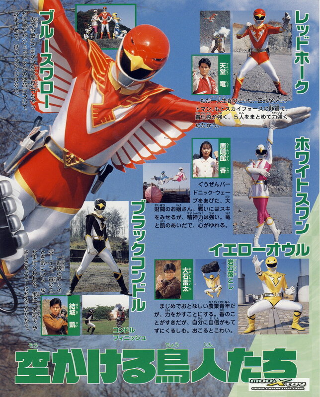 Power Rangers team poster