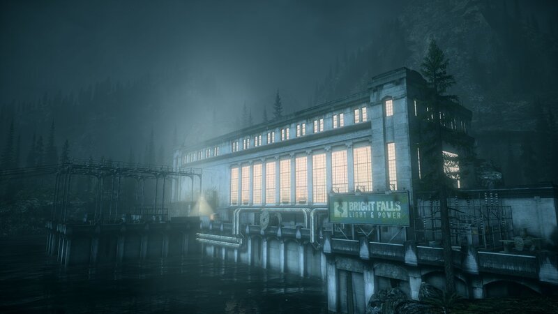 Power Station at Night