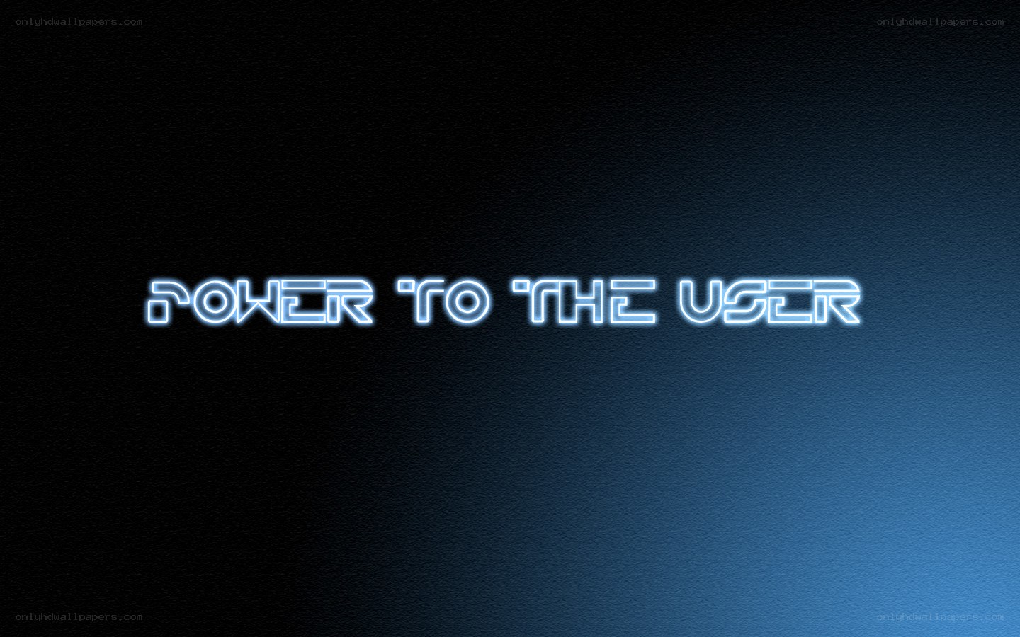 power to the user