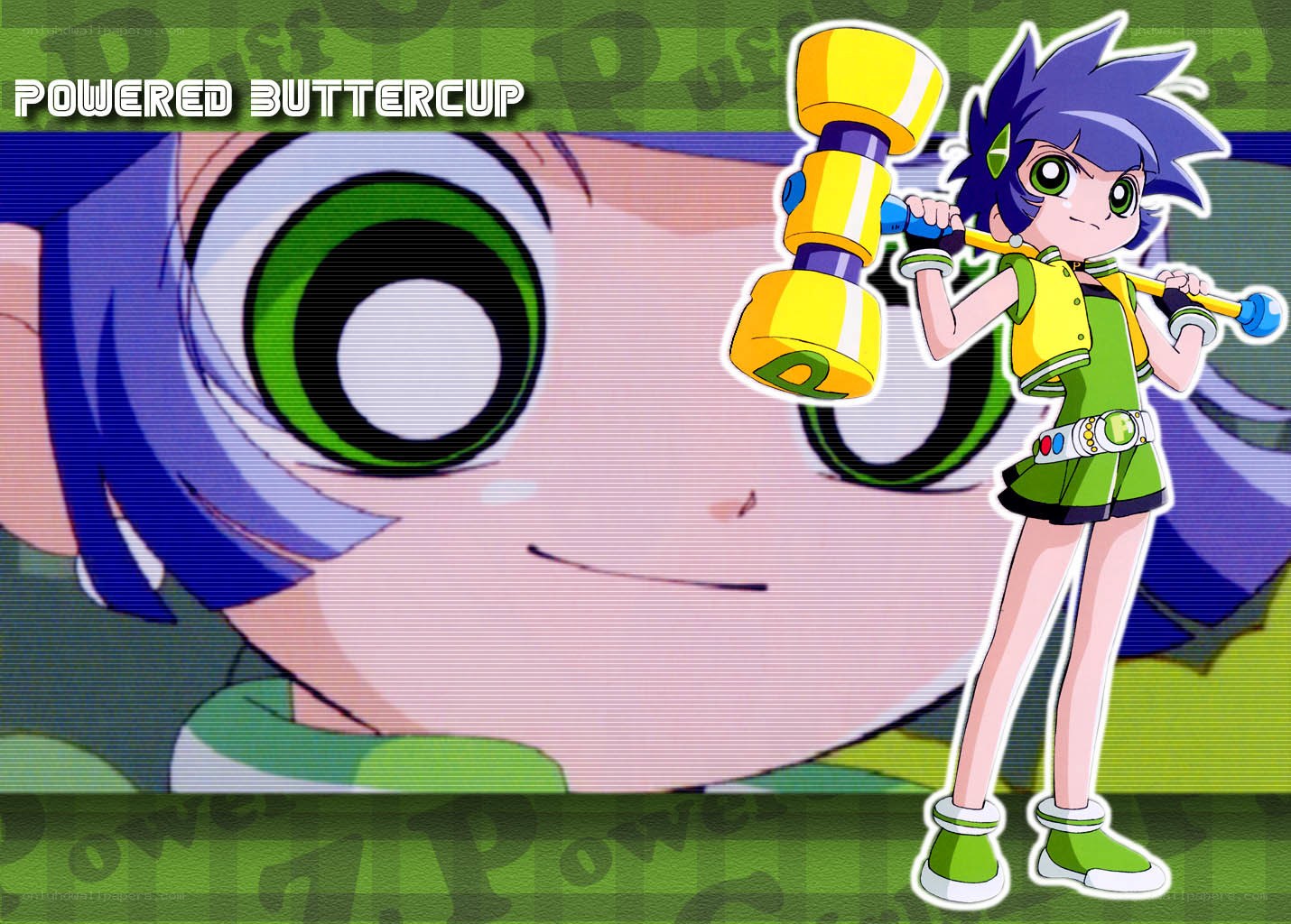 Powered Buttercup character art