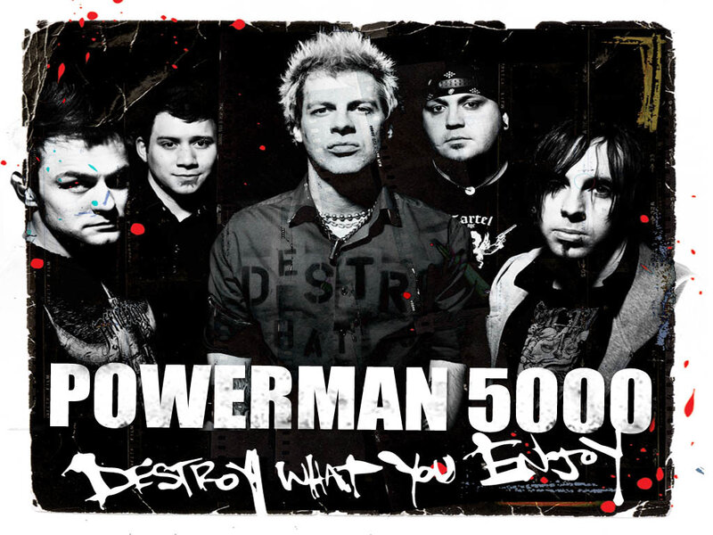 Powerman 5000 band photo