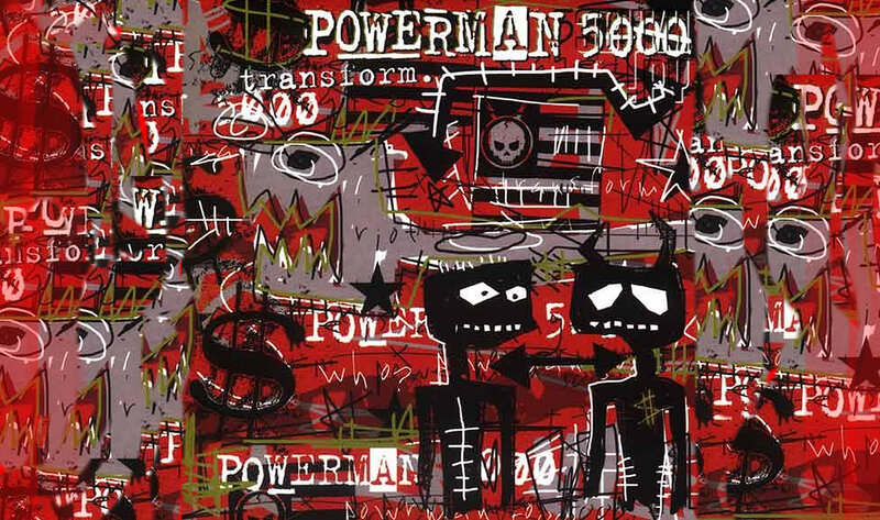 Powerman 5000 graffiti art