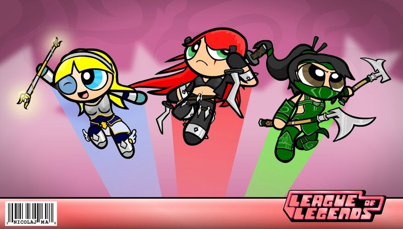 Powerpuff Girls as League of Legends characters