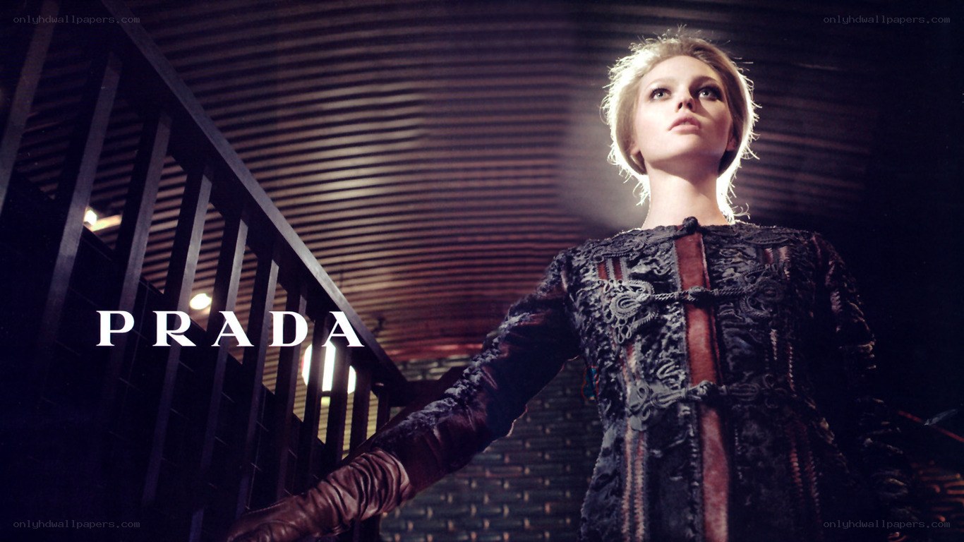 Prada fashion advertisement