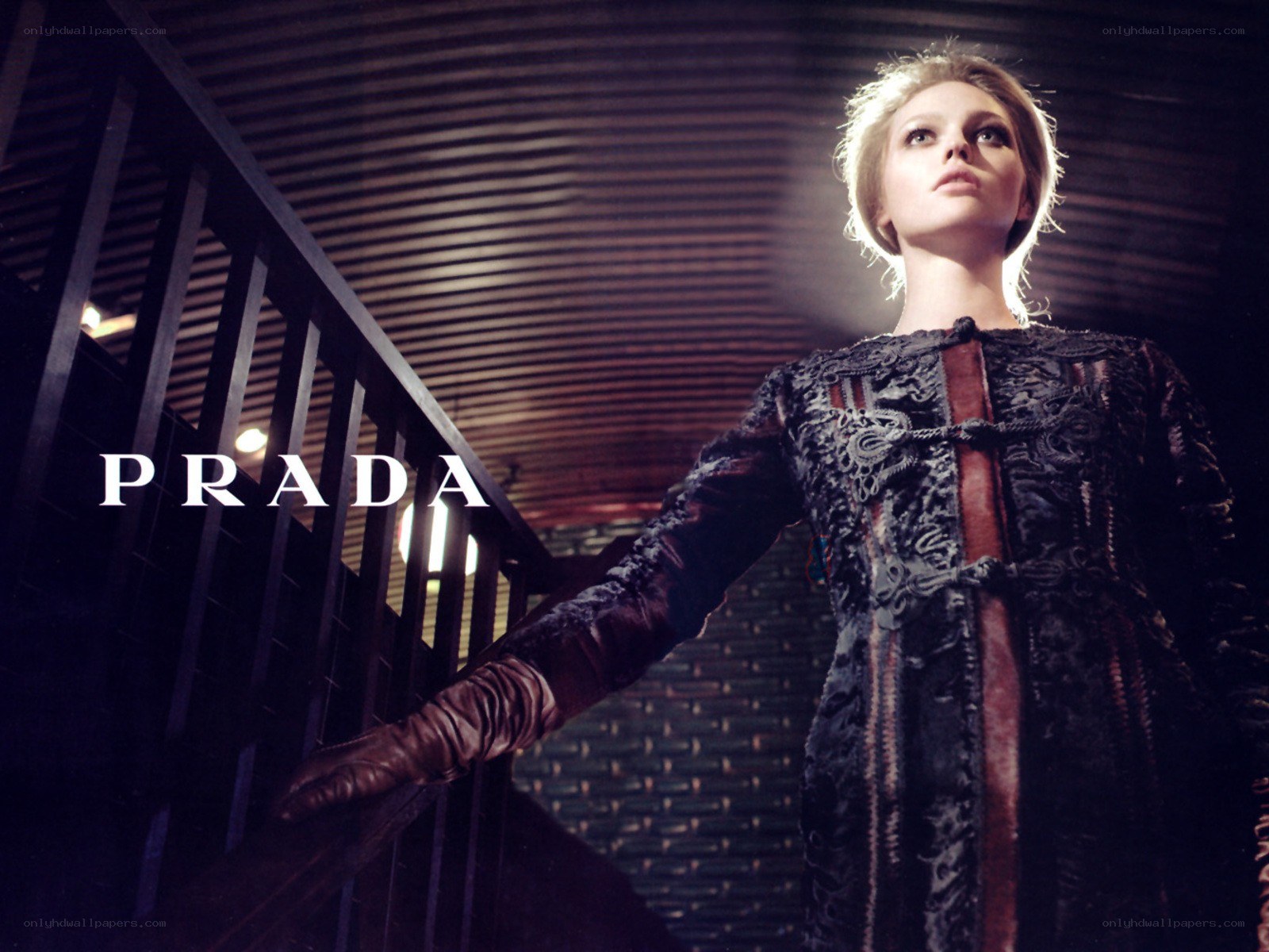 Prada fashion advertisement