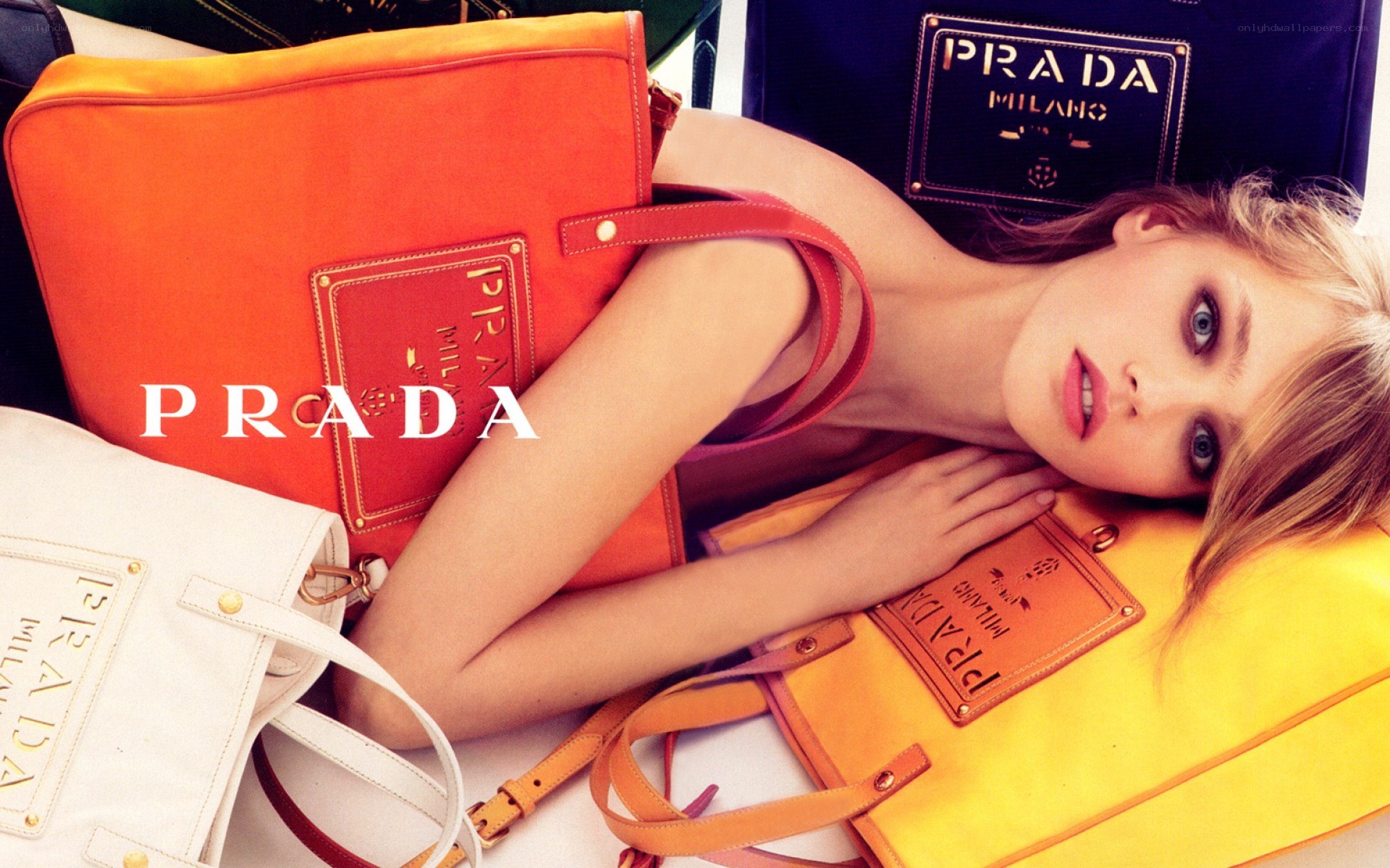 Prada fashion advertisement