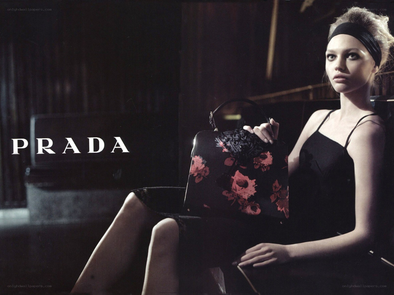 Prada fashion advertisement