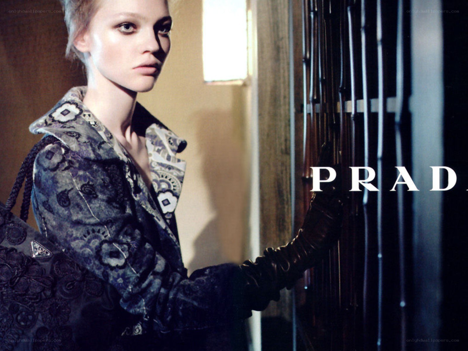 Prada fashion advertisement