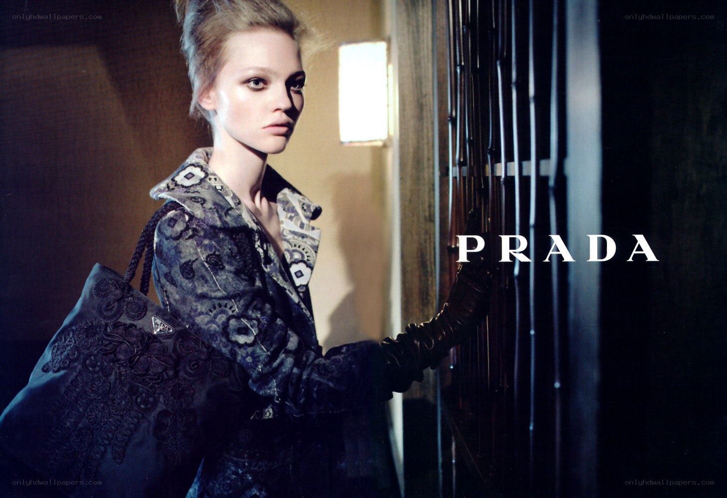 Prada fashion advertisement