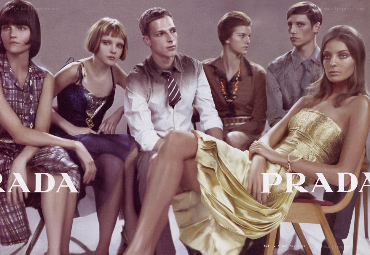 Prada fashion campaign