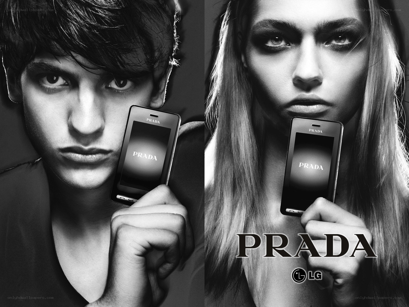 Prada LG phone ad