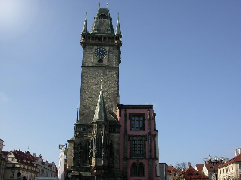 Prague Astronomical Clock — Gray