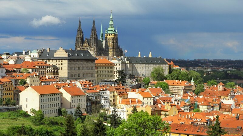 Prague Castle Complex — Orange