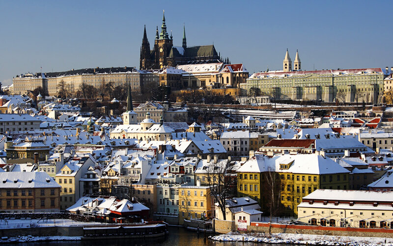 Prague Castle Complex — White