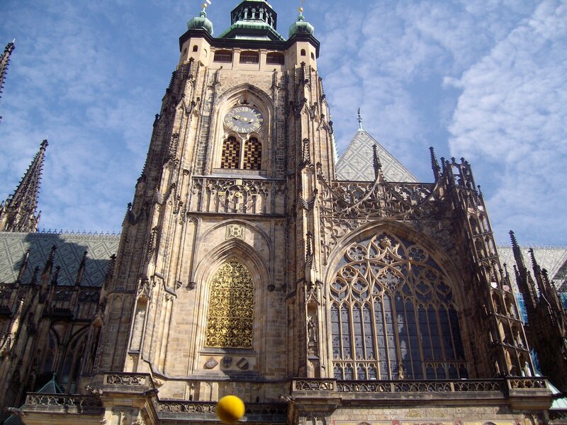 Prague Cathedral facade