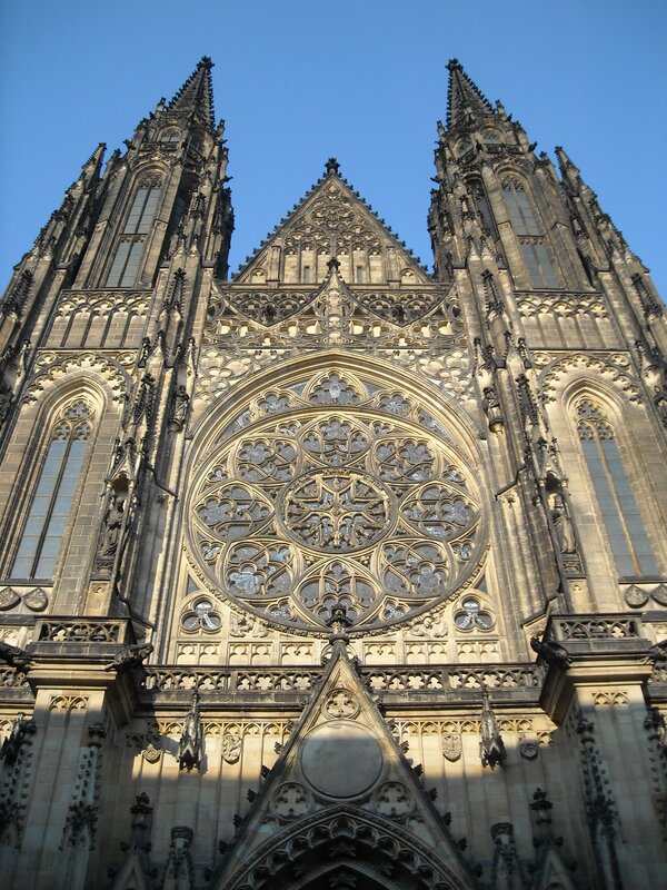 Prague Cathedral facade