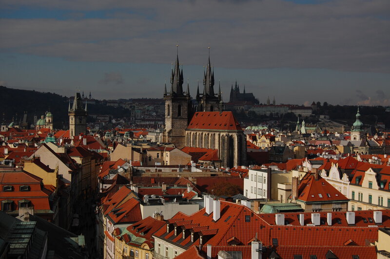 Prague City Rooftops