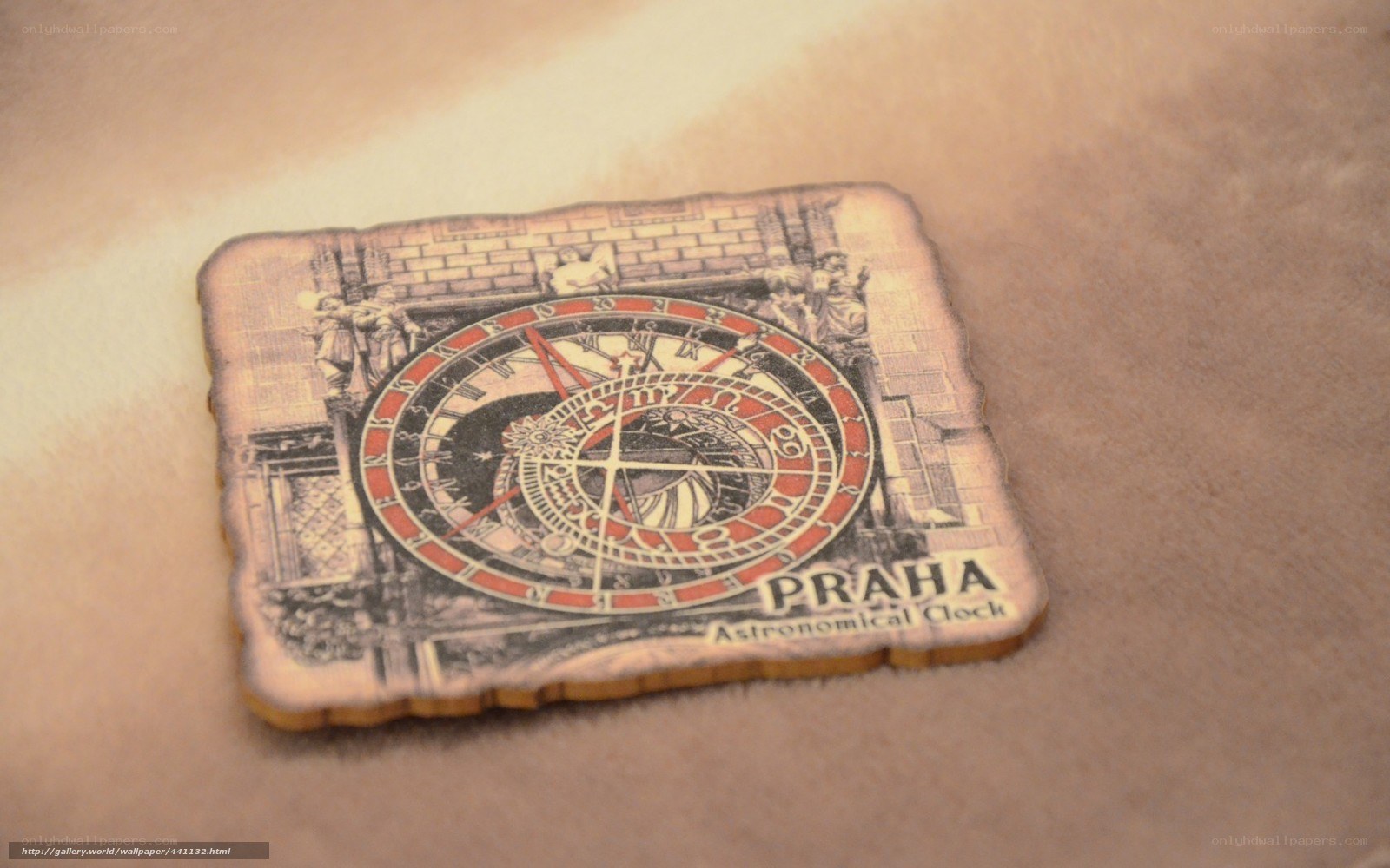 Praha Astronomical Clock coaster