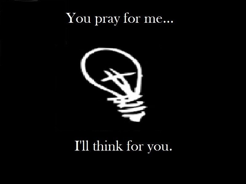 prayer and thought