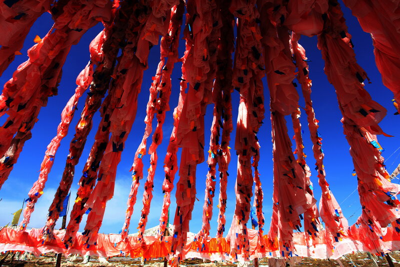 Prayer Flags Hanging