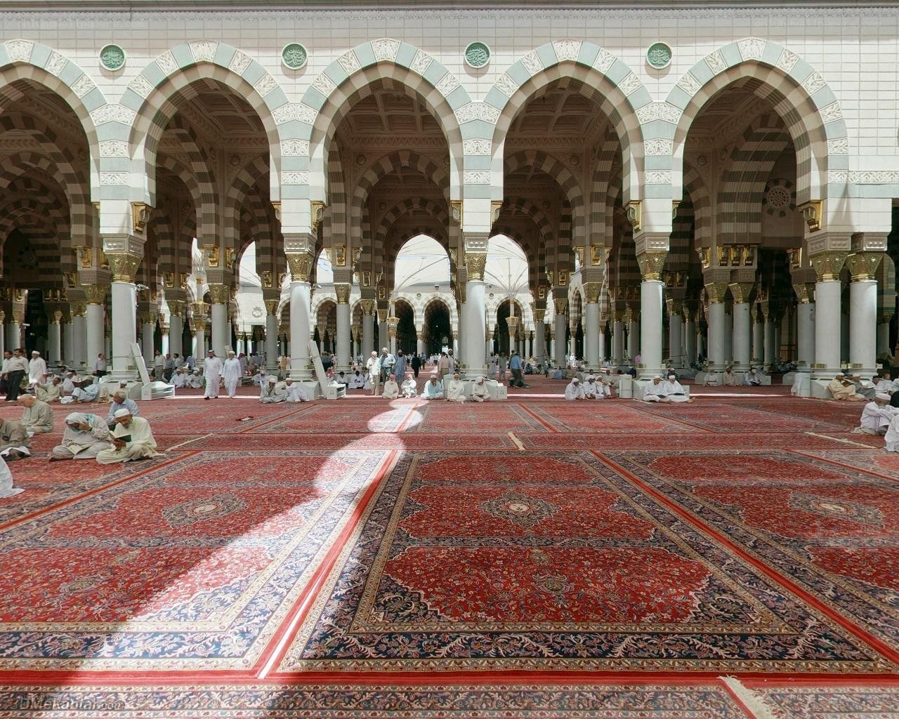 Prayer hall of a mosque