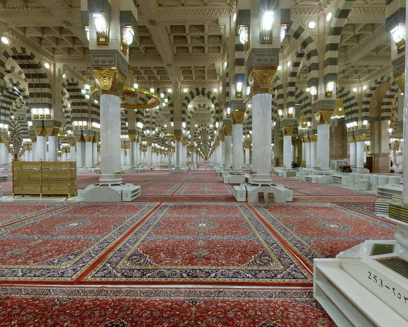 Prayer Hall with Columns