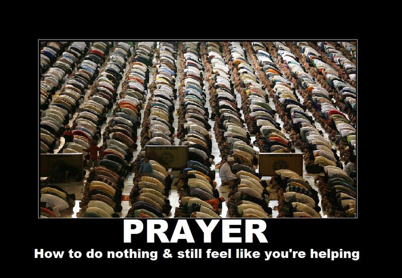 Prayer in a mosque