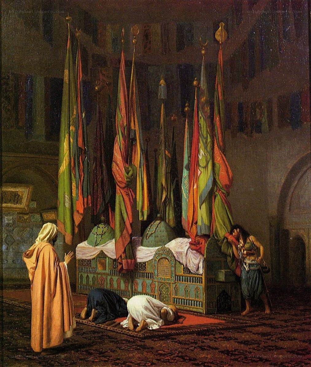 Prayer in a mosque