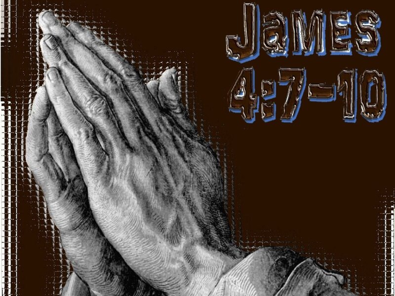 Praying Hands — Brown, Solemn