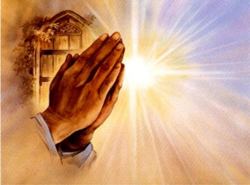 Praying Hands — Yellow