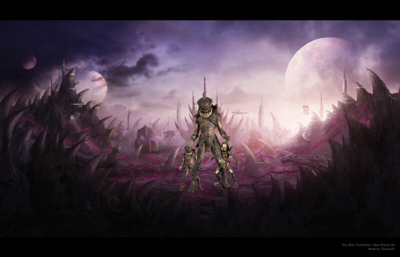 Predator alien civilization