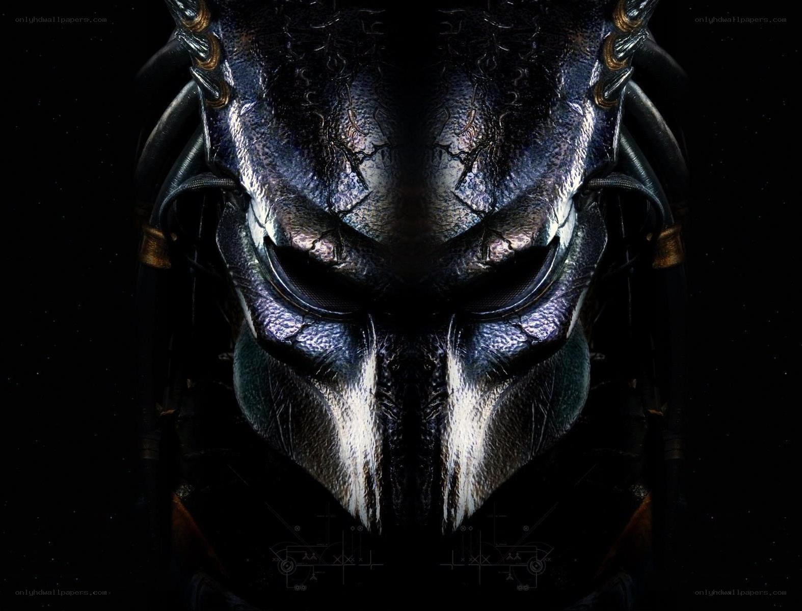 Predator alien close-up