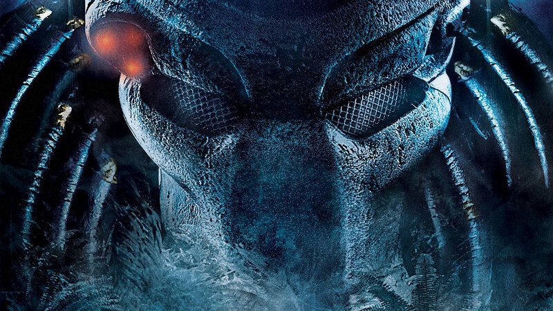 Predator Alien Face — Blue