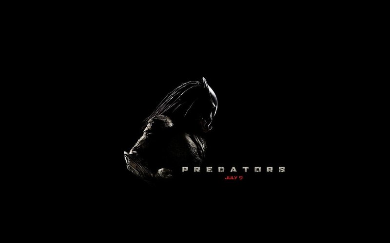 Predator Alien Figure — Black, Dark, Ominous, Night