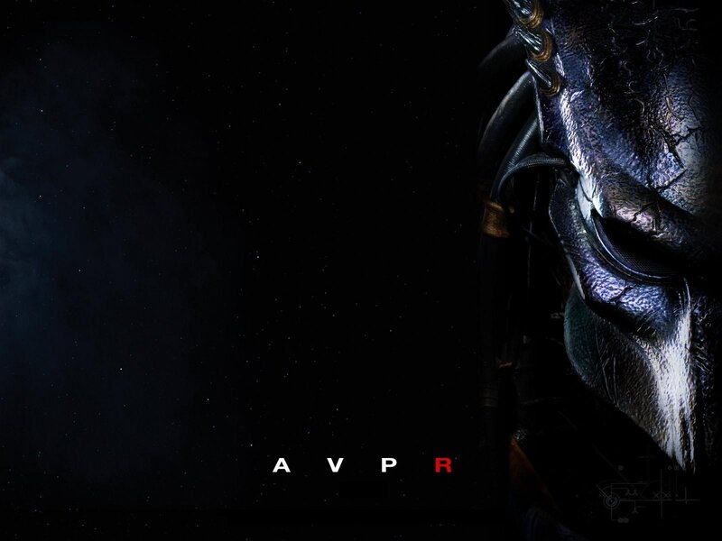 Predator Alien Head — Black, Dark, Dramatic