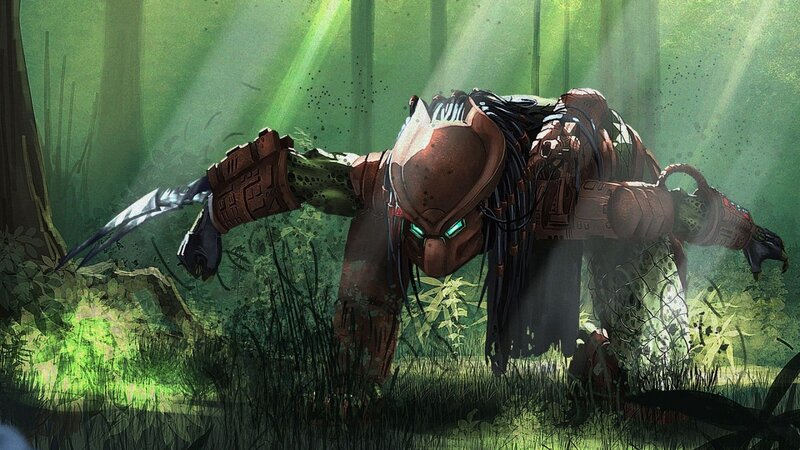 Predator Alien in Forest