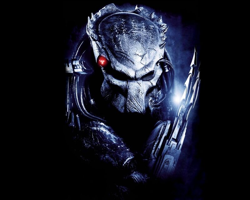Predator Alien Warrior — Black, Dark, Menacing