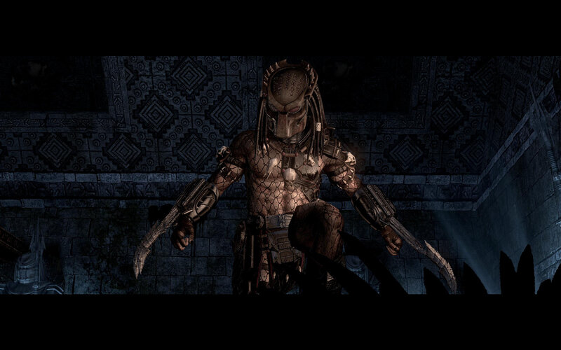 Predator Alien Warrior — Black, Dark, Ominous