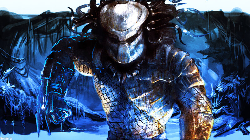 Predator Alien Warrior — Blue